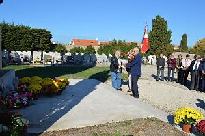 CEREMONIE DU 1 NOVEMBRE 2015 CIMETIERE DE MAZARGUES (39)